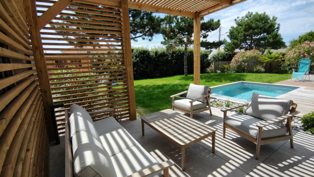 pergola sur-mesure à la baule