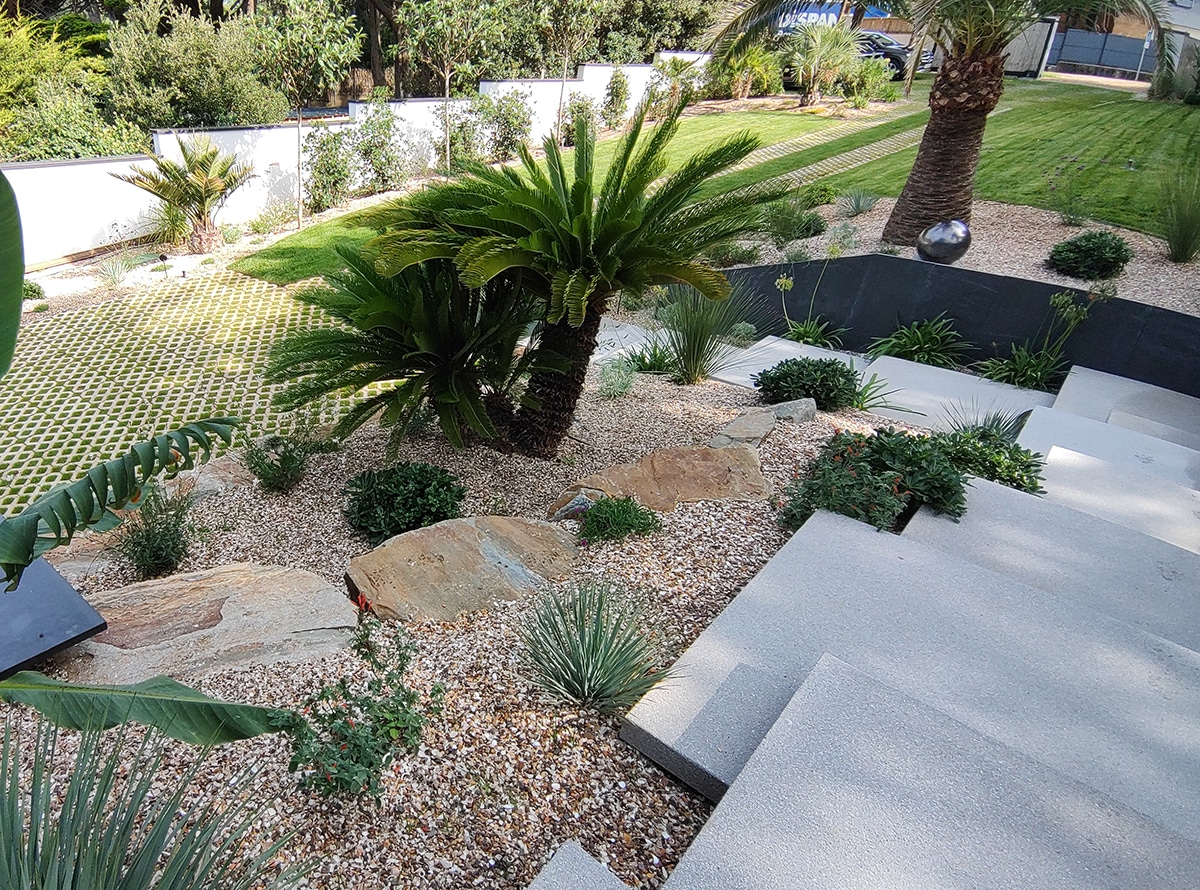 Jardin complet